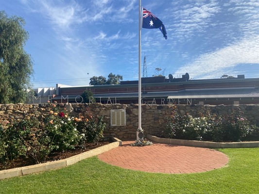 ANZAC DAY - Kondinin Memorial Garden