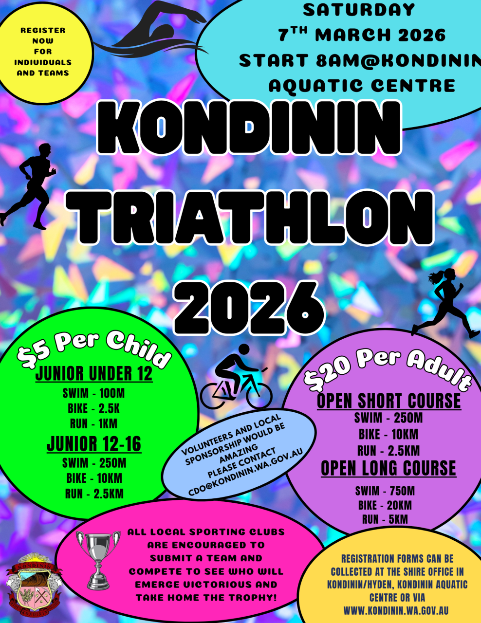 Kondinin Triathlon 7th March 2026