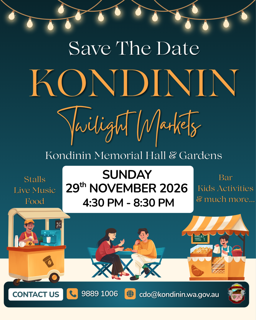 Kondinin Twilight Markets 29th November 2026