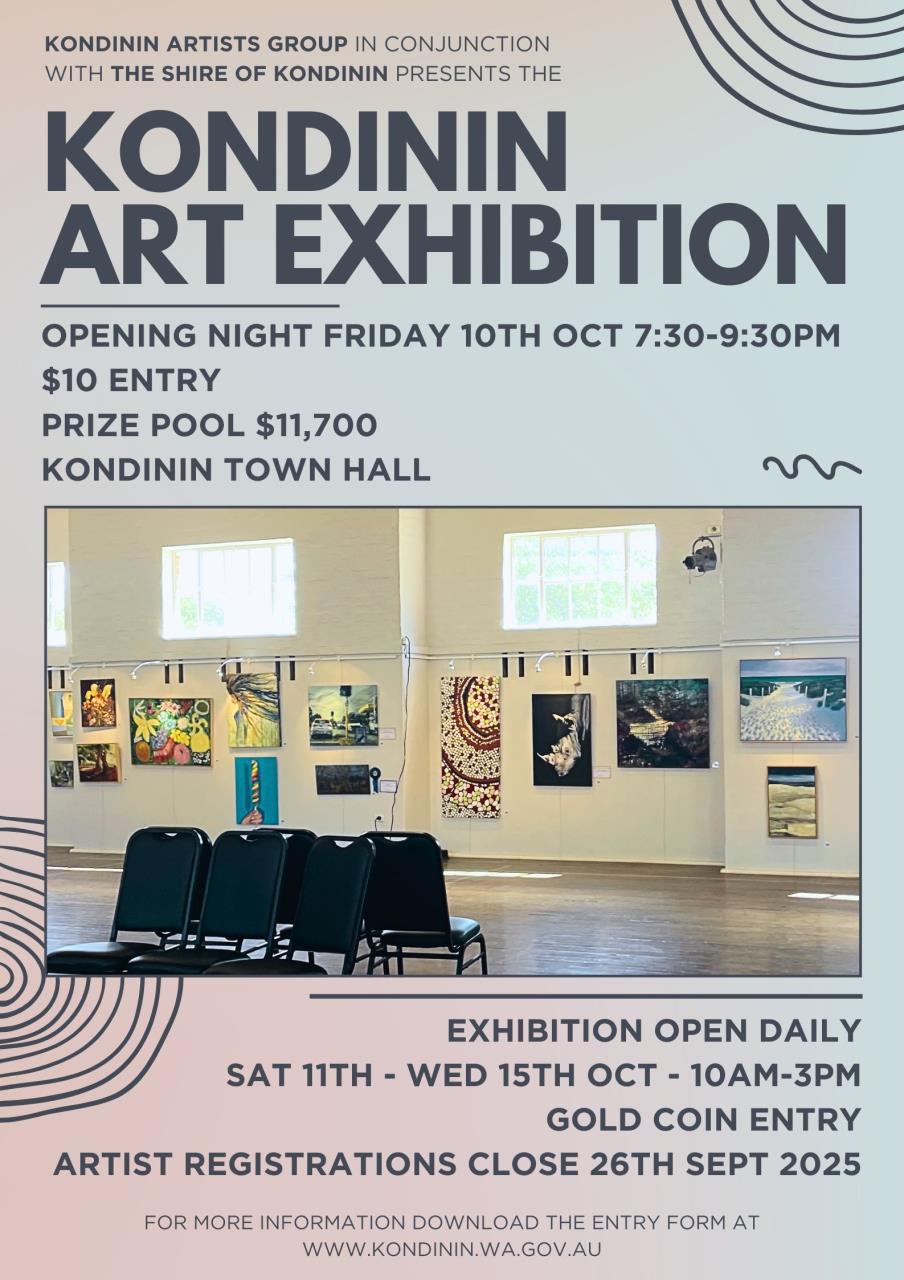 Kondinin Art Show