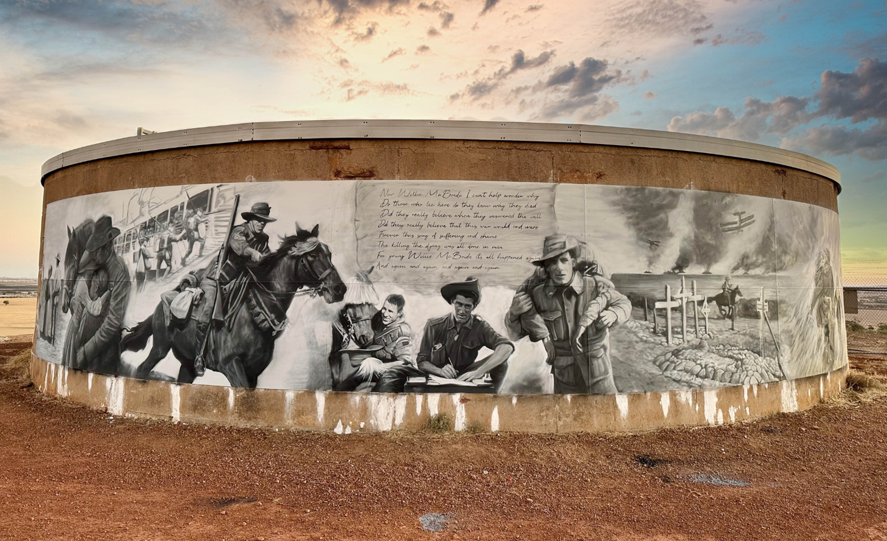Picture: Yeerakine Rock - Mural created by Shakey