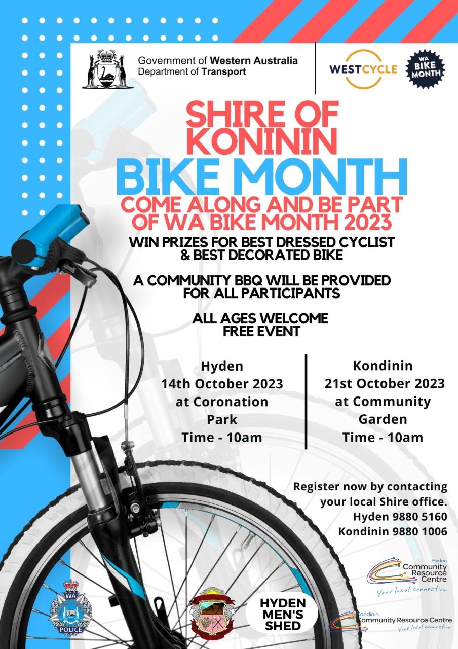 Shire of Kondinin Bike Month