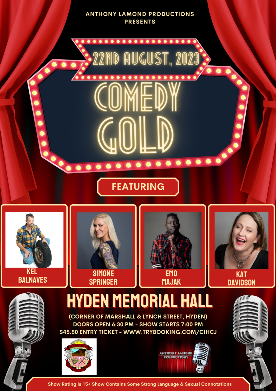 Comedy Gold Show - Hyden